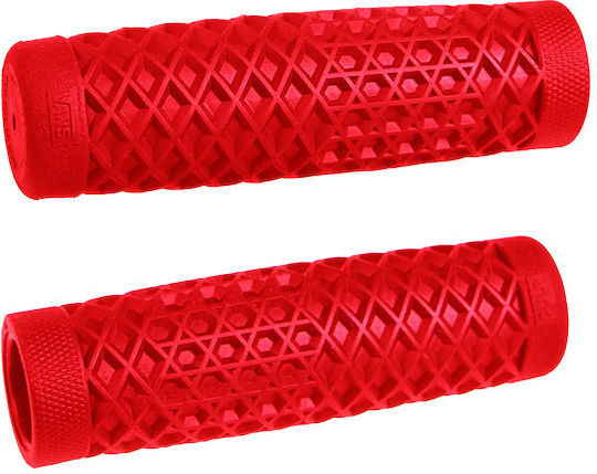 Motorcycle Grips Harley-Davidson Odi Vans Cult Waffle Grips 1'' 25mm Red