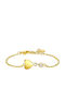 Luca Barra Kinderarmband aus Gold mit Herz