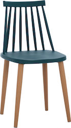 Stuhl Speisesaal Vanessa 43x41x82.5cm Blue