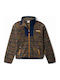 Kids Cardigan Fleece Stone Green Full