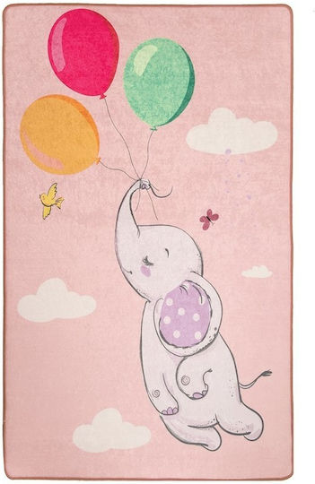 Chilai Home Kinder Teppich Rosa 150x200cm