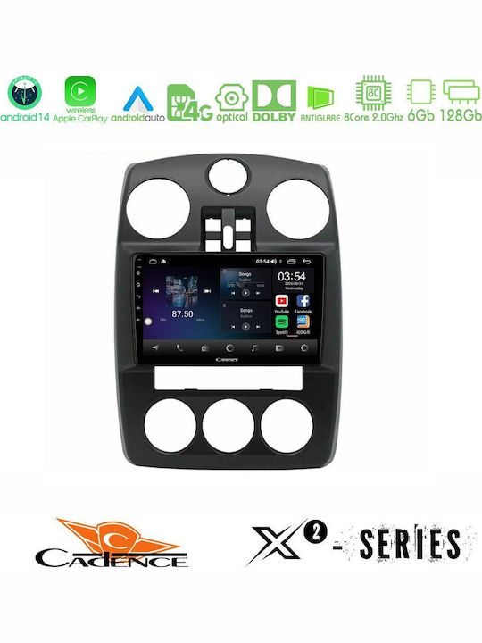 Cadence Car Audio System Chrysler PT Cruiser 2000-2005 (Bluetooth/USB/WiFi/GPS/Apple-Carplay/Android-Auto) with Touch Screen 9"