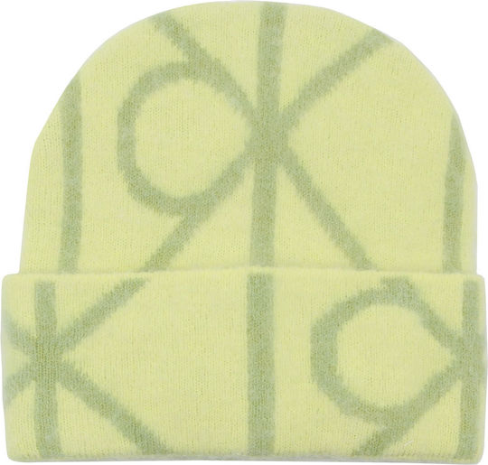 Beanie Unisex Beanie Gestrickt in Grün Farbe