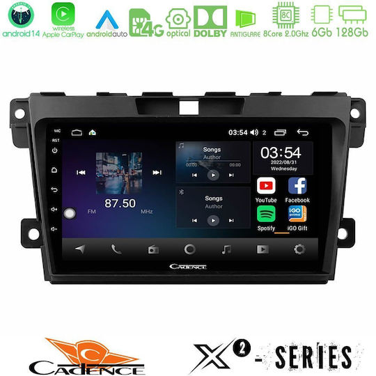 Cadence Автомобилна Аудио Система (Блутут/USB/WiFi/GPS/Apple-Carplay/Android-Auto) с Тъчскрийн 9"