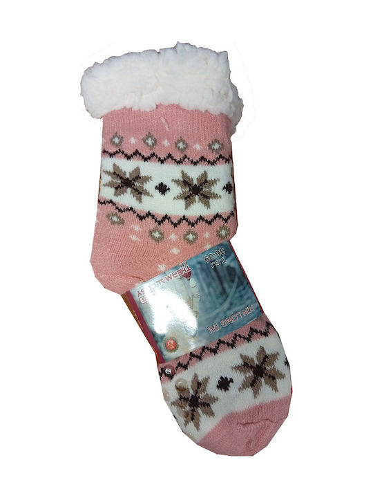 Join Join Kinder Hausschuh-Socken Rosa