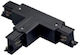 3-Phase Square Track Connector Black Universe 2-u015080