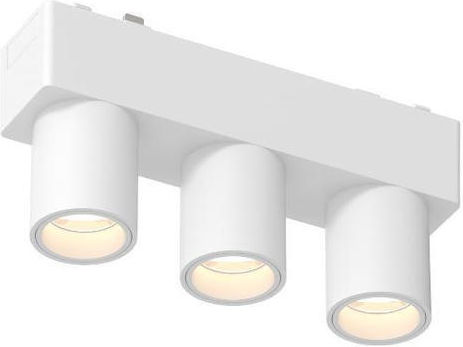 Slim Ternary Spotlight 6w 3000k Magnetic Rail 48v Slim White Universe 2-u016643