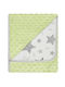 Duet Baby Pătură Pepinieră Swaddling pături 100% bumbac Verde 80x90cm