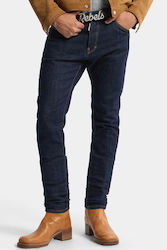 Dsquared2 Παντελόνι Τζιν Straight Navy Blue Dsquared2 Παντελόνι Τζιν Straight Navy Blue