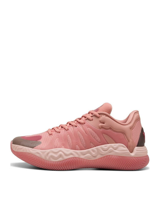 Puma Hali 1 Low Basketball Shoes Poppy Pink / Rose Dust 313451-01
