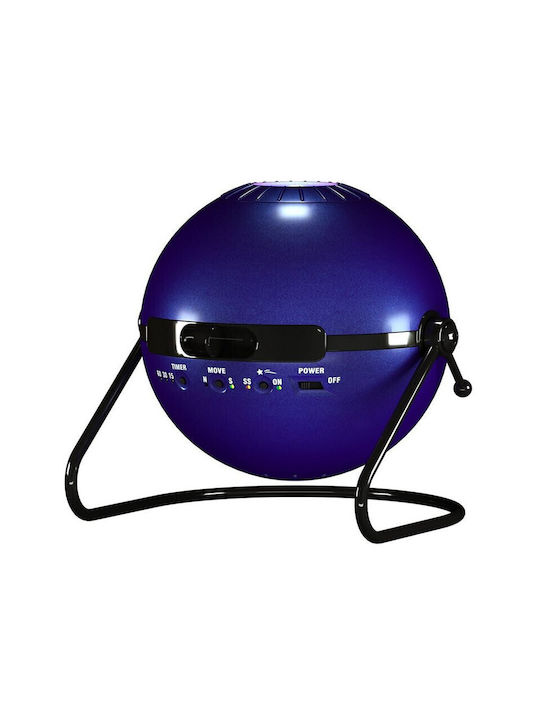 Sega LED Детска Лампа Проектор Homestar Flux Planetarium с Проекция на Звезди Син 15.1x15.9см