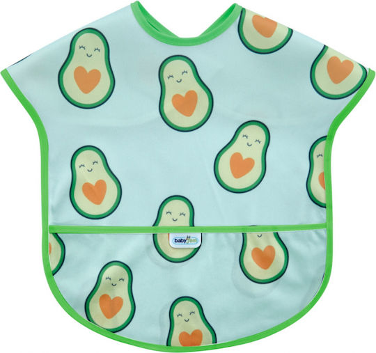 Baby Jem Bavetă material textil cu Buzunar Avocado