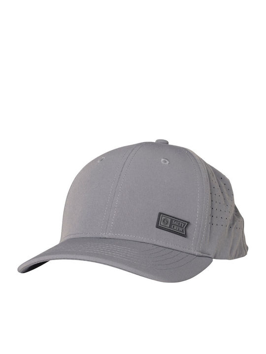 Salty Crew Lowdown Snapback Cap Shark Skin