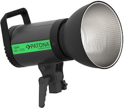 Patona Cob Led Studio Lamp 120w 3200k-5600k Patona Premium Led Light Ml-1200 Black