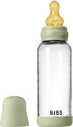 Bibs Set Glas Babyflaschen mit Silikon Saugflasche für 0+ Monate 240ml