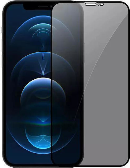 Technovo Privacy Tempered Glass (iPhone 15 Pro Max)