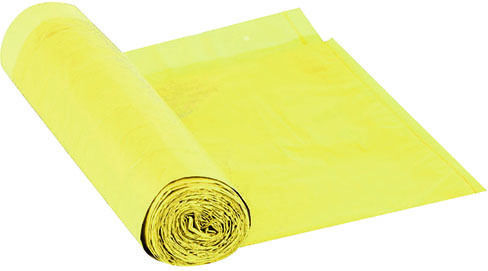 Scented Trash Bags for the Garden with Drawstring Set 10 6pcs Yellow