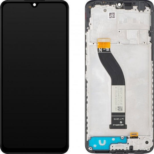 MP Οθόνη mit Touch-Mechanismus für Xiaomi Poco C75, Redmi 14C (Schwarz)
