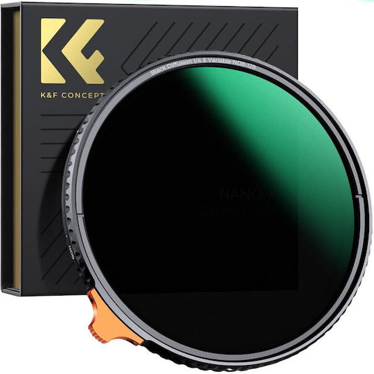 K&f Concept Filtru K&f Concept 52mm Nano-x Nd2-32 Mrc Black Difuzie 1/4 Kf01.1809