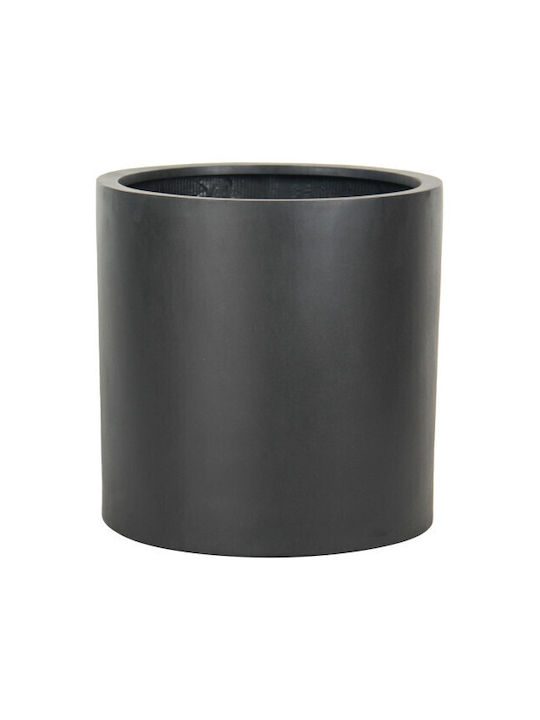 Harmony Toulouse Ghiveci Negru 51x51x50cm.