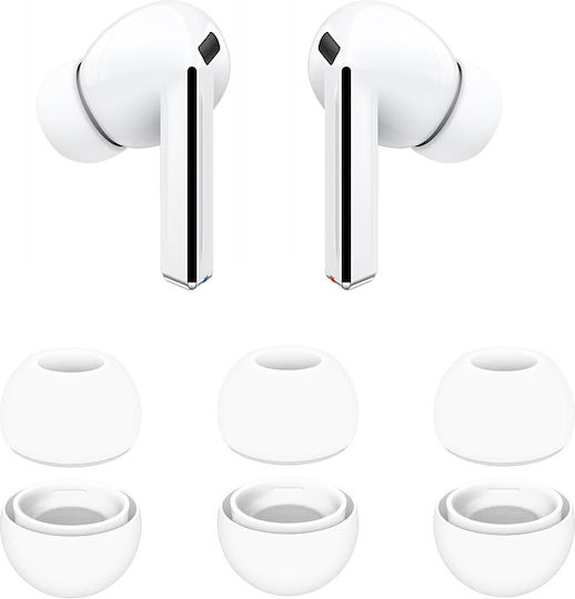 Techsuit Hülle Silikon in Weiß Farbe für Apple AirPods 1 / AirPods 2