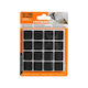 Uncle George 01.07.02-0010 Square Felts with Sticker 19x19mm 32pcs