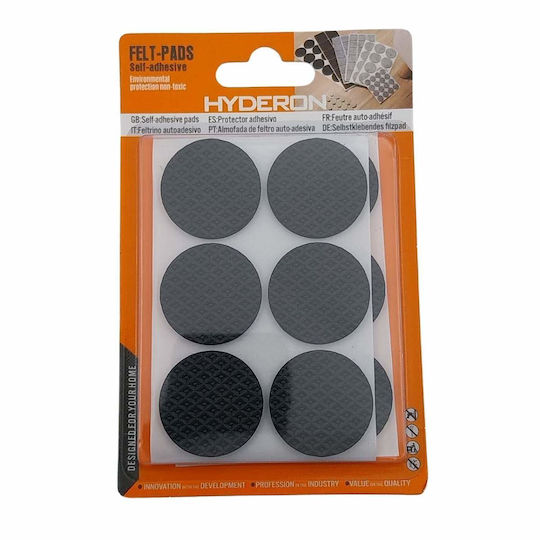 Uncle George 01.07.02-0009 Round Felts with Sticker 30mm 12pcs