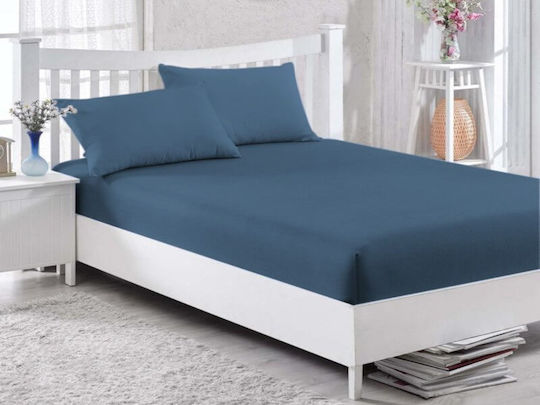 Dark Indigo Σετ Μαξιλαροθήκες Dark Indigo 50x70εκ.