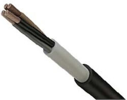 NYY-J Καλώδιο Ρεύματος με Διατομή 5x10mm² Μαύρο 1m 02.026.0321 NYY-J Καλώδιο Ρεύματος με Διατομή 5x10mm² Μαύρο 1m 02.026.0321