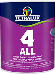 Tetralux Βερνικόχρωμα Νερού 3lt Λευκό Σατινέ Tetralux Βερνικόχρωμα Νερού 3lt Λευκό Σατινέ
