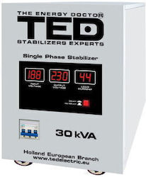 Single-phase Voltage Stabilizer 24kw Servomotor Pure Sine Wave + Lcd Screen Displaying Voltage Values Single-phase Voltage Stabilizer 24kw Servomotor Pure Sine Wave + Lcd Screen Displaying Voltage Values