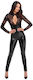 Noir Jumpsuit Libido Sexy Bodystockings Farbe Schwarz