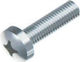 Maschinenschraube Inox mit Länge 6mm 10Stück Trapezförmig
