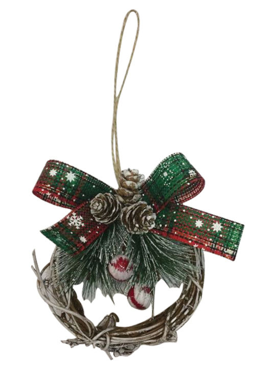 AGC Weihnachtsdekoration Kranz mit Durchmesser 10cm.