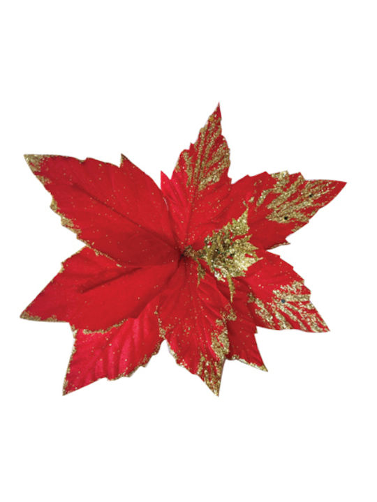 AGC Weihnachtsdekoration Blume Länge 20cm.