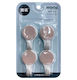 AGC Plastic Hanger Kitchen Hook with Sticker Beige 6pcs 00402542