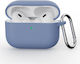 Σιλικόνη Θήκη Airpods Pro 3 Καραμπίνερ Λεβάντα