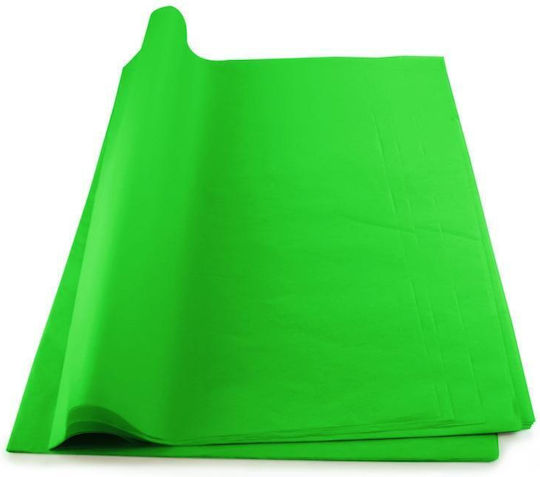 Χαρτι Μεταξοχαρτο 50 Χ 70cm Dark Green 12 Δεσμιδα 26 Φ Werola
