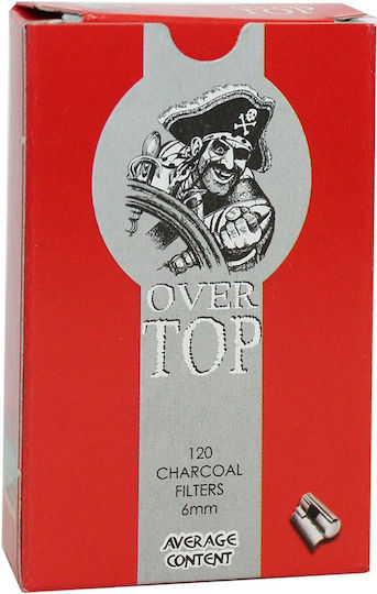 Over Top Slim Ενεργού Άνθρακα 120 Φιλτράκια