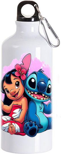 Παγούρι Lilo & Stitch 600ml Λευκό