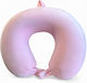 Dream House Velvet Travel Pillow Pink