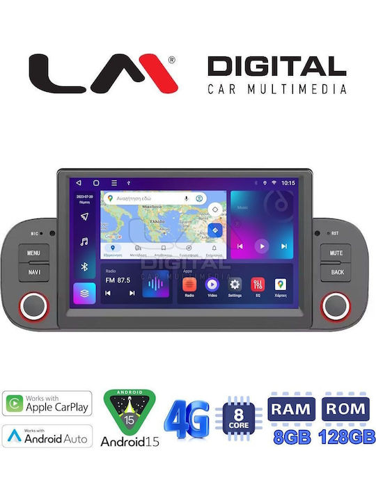 LM Digital Автомобилна Аудио Система (Блутут/USB/WiFi/GPS/Apple-Carplay/Android-Auto)