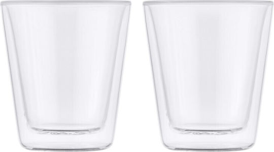 Maxwell & Williams Becher Keramik Transparent 200ml 2Stück