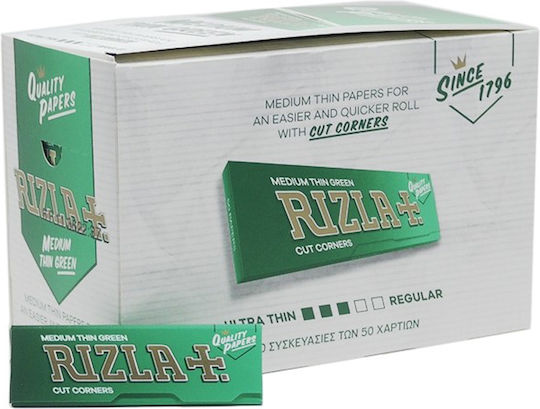 Rizla Χαρτάκια Στριφτού Τσιγάρου 50 φύλλα 100τμχ