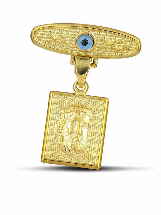 Themelidis Jewels Kinder Sicherheitsnadel aus Gold 9K