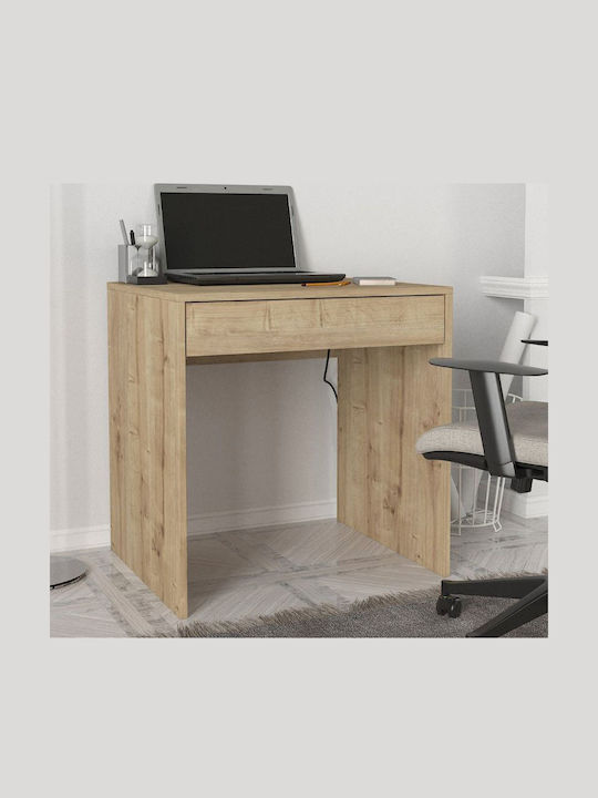 Desk Mida Wooden Sapphire Oak 72x60x73.8cm