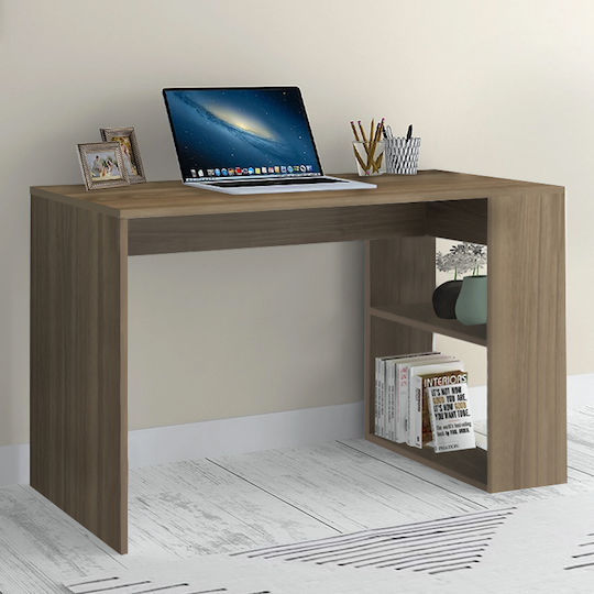 Бюро Mikro с Библиотека 120x60x75см Орех