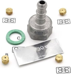 Gas Nozzle Set Stove C00872433 Arctic Beko G30-g30 4431900187 Original