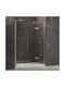 Karag Shower Screen for Shower with Sliding Door 70x200cm Clear Glass Oro