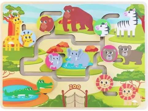 Spielmaus Maze made of Wood for 12++ Months Farm